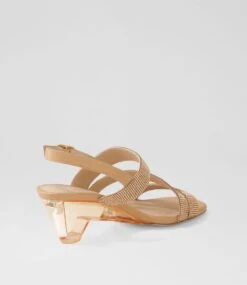 Fanzy Nude Jewels Leather Sandals -Lynx Shoes Shop DF12502NJP2J 4
