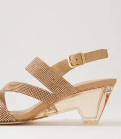 Fanzy Nude Jewels Leather Sandals -Lynx Shoes Shop DF12502NJP2J 6