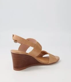 Shayme Latte Honey Leather Sandals -Lynx Shoes Shop DF12513KMSLE 4