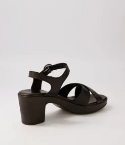 Baha2 Black Leather Sandals Bh 9 Baha2 Black Leather Sandals Bh -Lynx Shoes Shop DF12573B66LE 4