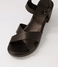 Baha2 Black Leather Sandals Bh 10 Baha2 Black Leather Sandals Bh -Lynx Shoes Shop DF12573B66LE 5