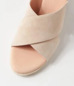 Jinna Stone Suede Sandals -Lynx Shoes Shop DF12605NGMSU 5