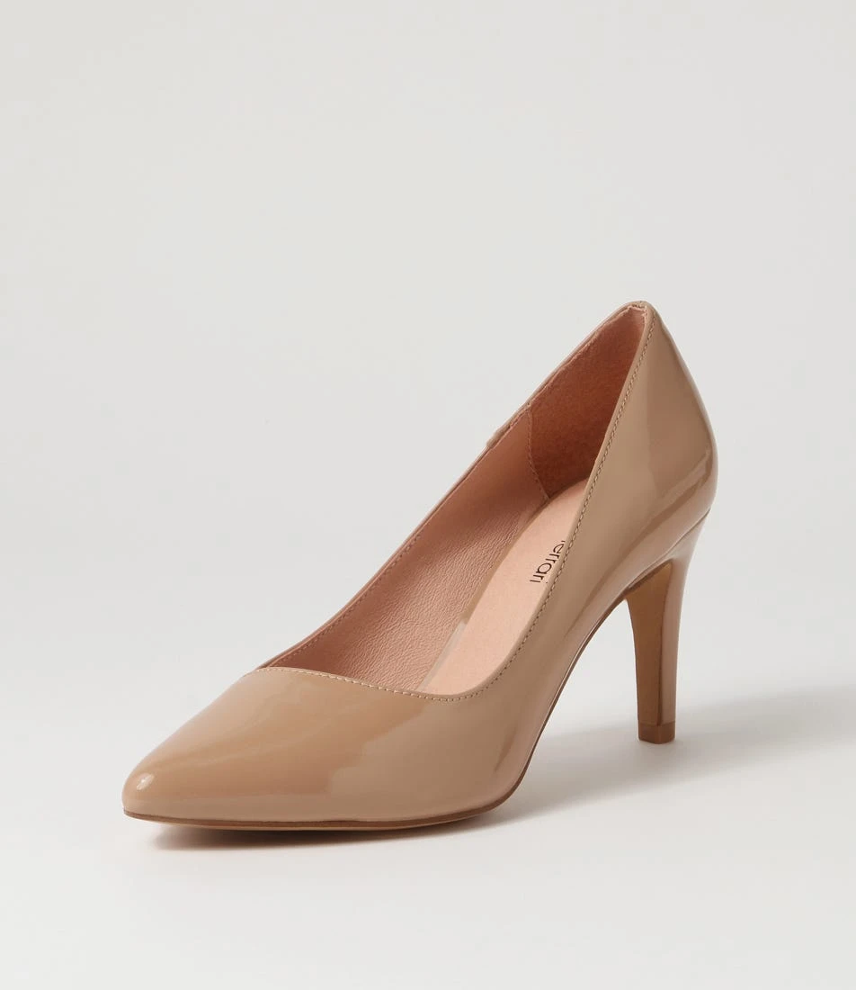 Tiffanie2 Nude Patent Leather Heels 4 Tiffanie2 Nude Patent Leather Heels - Image 2