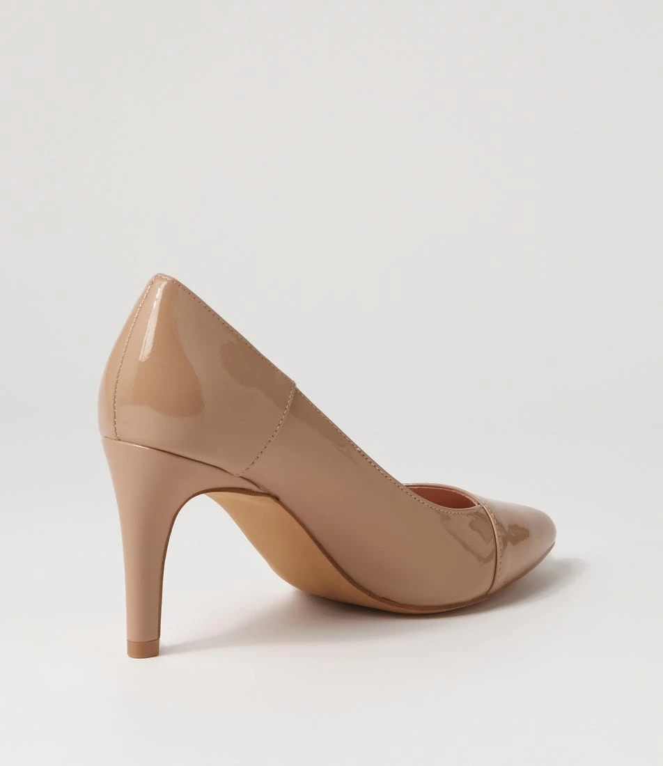 Tiffanie2 Nude Patent Leather Heels 5 Tiffanie2 Nude Patent Leather Heels - Image 3