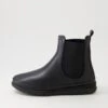 Eliah Black Leather Chelsea Boots -Lynx Shoes Shop DF12670BLALE 2