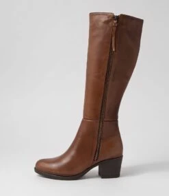 New Products 19 Fionah Donkey Leather Knee High Boots