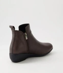 Gista Choc Leather Chelsea Boots 9 Gista Choc Leather Chelsea Boots -Lynx Shoes Shop DF12686E91LE 4