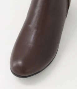 Gista Choc Leather Chelsea Boots 10 Gista Choc Leather Chelsea Boots -Lynx Shoes Shop DF12686E91LE 5