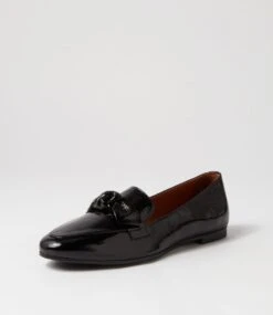 Starna Black Patent Leather Loafers -Lynx Shoes Shop DF12714BLAPL 3