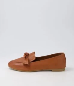 Starna Tan Leather Loafers