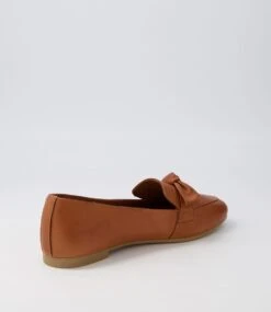 Starna Tan Leather Loafers -Lynx Shoes Shop DF12714TANLE 4