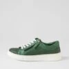 Tenty Emerald Leather Sneakers 2 Tenty Emerald Leather Sneakers -Lynx Shoes Shop DF12723H15LE 2