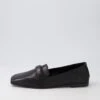 Tosoon Black Leather Loafers -Lynx Shoes Shop DF12725BLALE 2