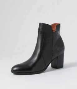 Dannii Black Multi Ankle Boots 8 Dannii Black Multi Ankle Boots -Lynx Shoes Shop DF12747BLAHG 3