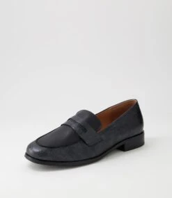 Flirty Black Multi Flat Shoes -Lynx Shoes Shop DF12765BLAHG 3