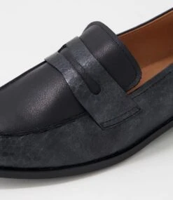 Flirty Black Multi Flat Shoes -Lynx Shoes Shop DF12765BLAHG 6