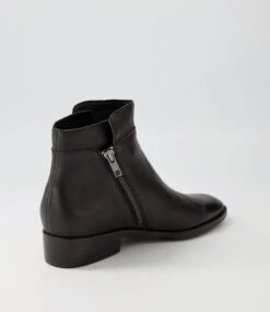 Bridy Black Leather Ankle Boots 9 Bridy Black Leather Ankle Boots -Lynx Shoes Shop DF12776B66LE 4