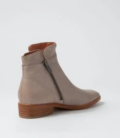 Bridy Ash Leather Ankle Boots -Lynx Shoes Shop DF12776G05LE 4
