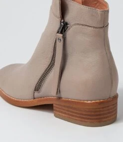 Bridy Ash Leather Ankle Boots -Lynx Shoes Shop DF12776G05LE 6