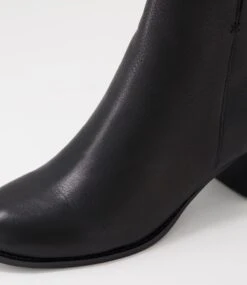 Bendigo Black Leather Ankle Boots -Lynx Shoes Shop DF12781B66LE 6