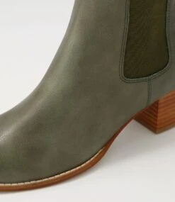 Blues Forest Natural Heel Leather Ankle Boots 11 Blues Forest Natural Heel Leather Ankle Boots -Lynx Shoes Shop DF12782HPVLE 6