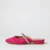 Domonic Fuchsia Suede Flat Shoes -Lynx Shoes Shop DF12821P22SU 2