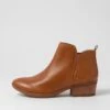 Zanie Whisky Leather Ankle Boots -Lynx Shoes Shop DF12823TEALE 2