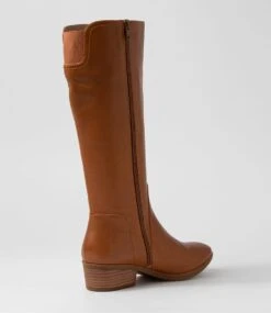 Zesto Whisky Leather Knee High Boots -Lynx Shoes Shop DF12828TEALE 4