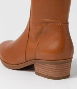 Zesto Whisky Leather Knee High Boots -Lynx Shoes Shop DF12828TEALE 6