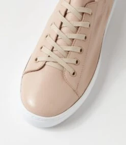 Oaks Nude Leather Sneakers -Lynx Shoes Shop DF12857NDULE 5