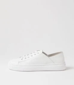 Oaks White Leather Sneakers
