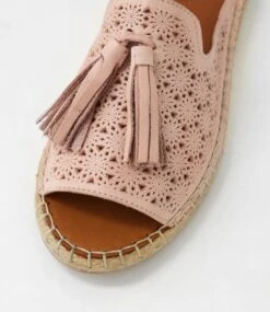 Pixi Blush Leather Slides -Lynx Shoes Shop DF12867P00LE 5