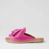 Phinza Fuchsia Leather Sandals -Lynx Shoes Shop DF12868P22LE 2