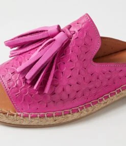 Phinza Fuchsia Leather Sandals -Lynx Shoes Shop DF12868P22LE 6