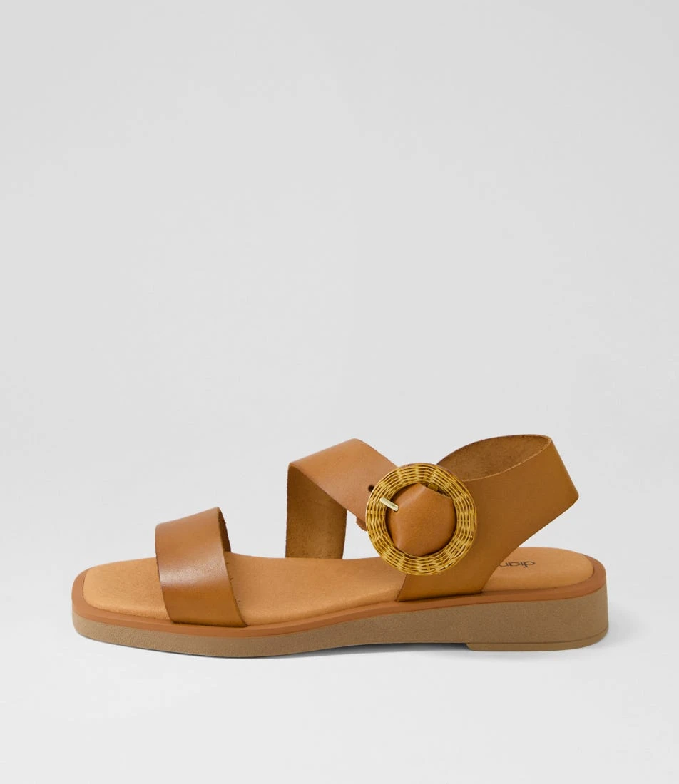 Jangel Tan Leather Sandals 3 Jangel Tan Leather Sandals
