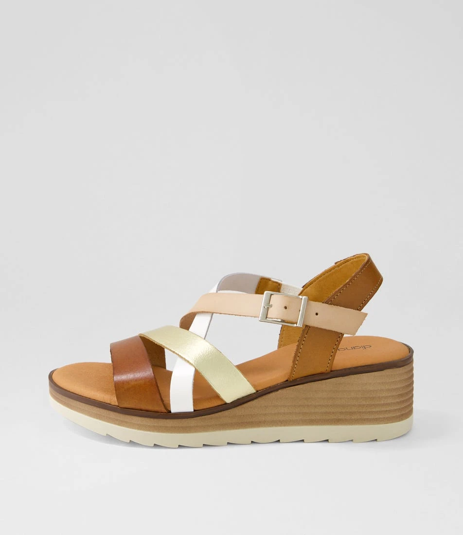 Jennifers Tan Multi Sandals 3 Jennifers Tan Multi Sandals
