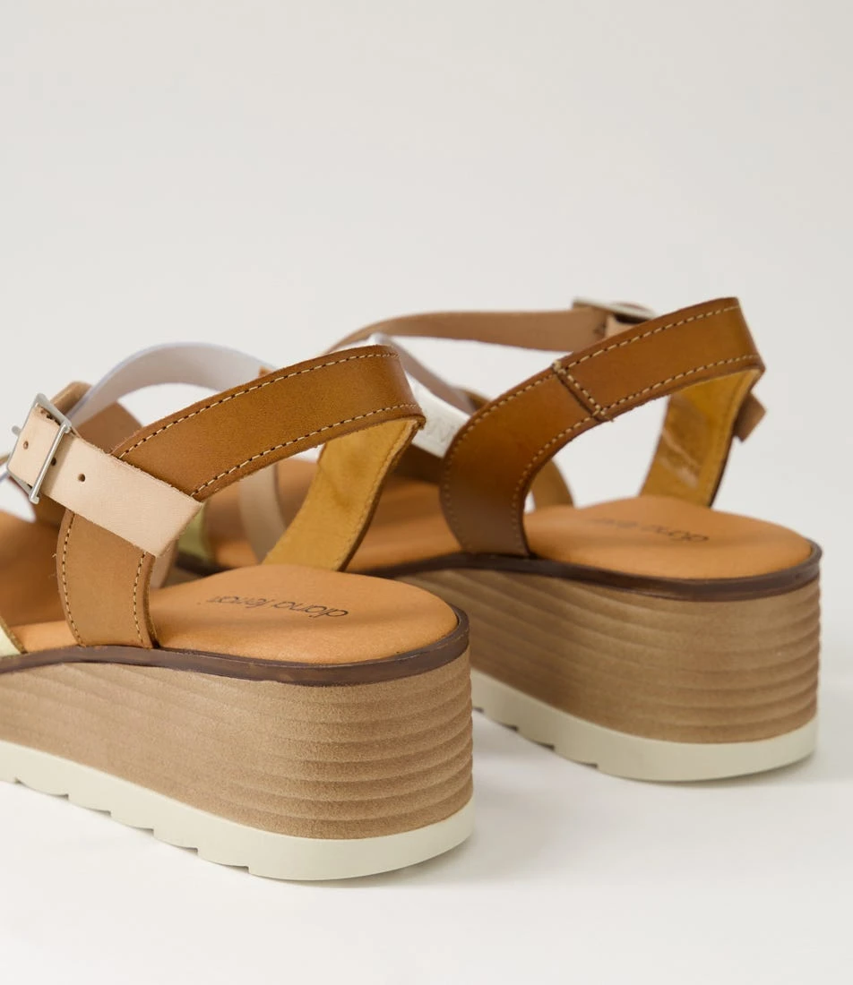 Jennifers Tan Multi Sandals 7 Jennifers Tan Multi Sandals - Image 5