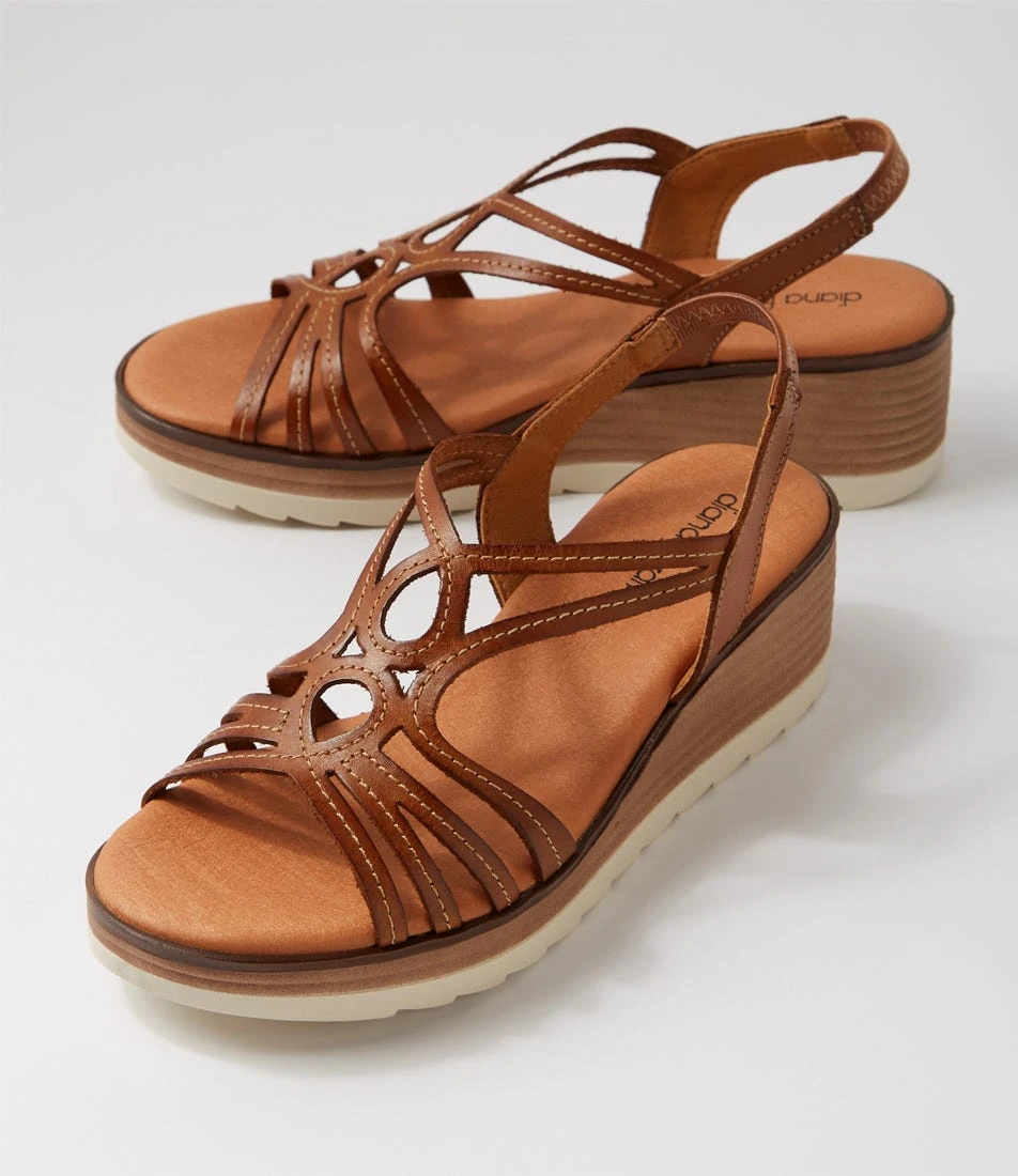 Jegeor Tan Leather Sandals 7 Jegeor Tan Leather Sandals - Image 5