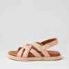 Burren Cream Leather Sandals -Lynx Shoes Shop DF12902W18LE 2