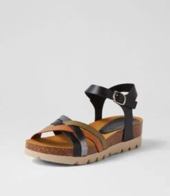 Gemad Black Multi Sandals 8 Gemad Black Multi Sandals -Lynx Shoes Shop DF12917BLAHG 3