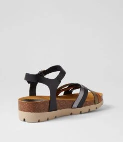 Gemad Black Multi Sandals 9 Gemad Black Multi Sandals -Lynx Shoes Shop DF12917BLAHG 4