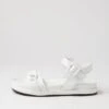 Mietta White Leather Sandals -Lynx Shoes Shop DF13008WHILE 2
