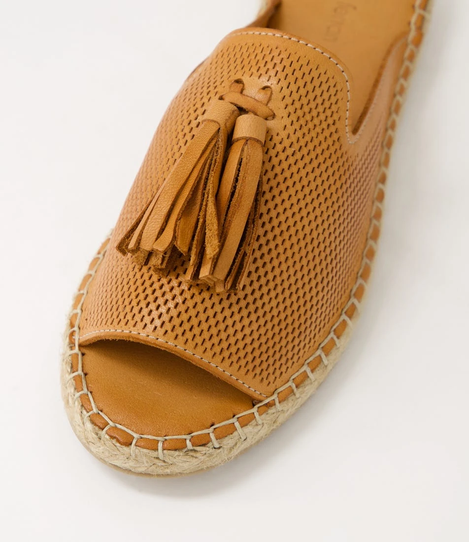 Polli Tan Leather Sandals 6 Polli Tan Leather Sandals - Image 4