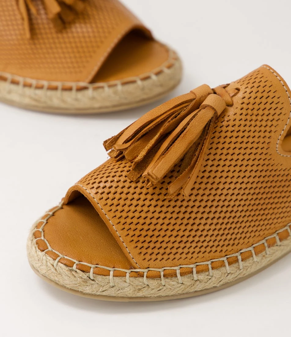 Polli Tan Leather Sandals 7 Polli Tan Leather Sandals - Image 5