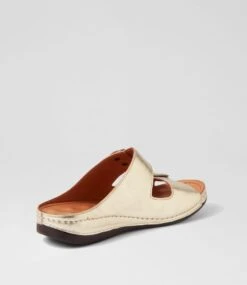 Nardi Platinum Leather Slides -Lynx Shoes Shop DF13019M58LE 4