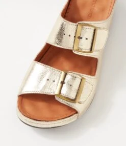 Nardi Platinum Leather Slides -Lynx Shoes Shop DF13019M58LE 5