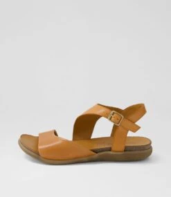 Sreeyan Tan Leather Sandals