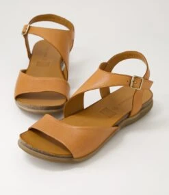 Sreeyan Tan Leather Sandals -Lynx Shoes Shop DF13055TANLE 6