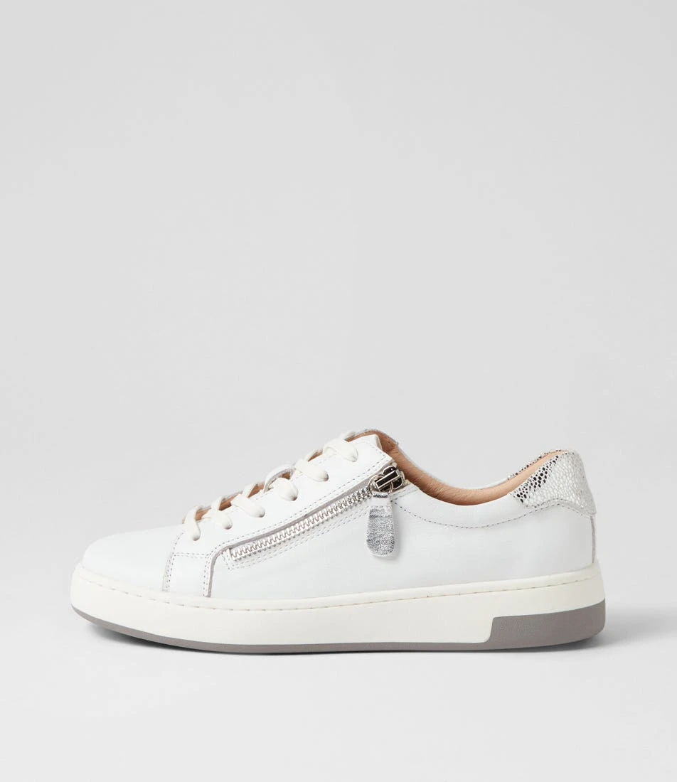 Drumond White Silver Multi Sneakers 3 Drumond White Silver Multi Sneakers