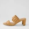 Feebies Dark Tan Leather Sandals 1 Feebies Dark Tan Leather Sandals -Lynx Shoes Shop DF13108TAOLE 2